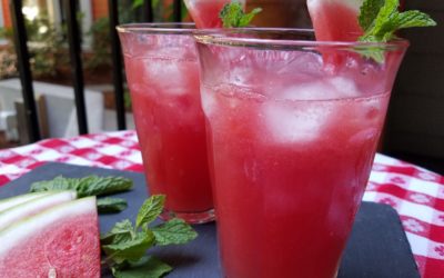 Refreshing Watermelon Spritzer